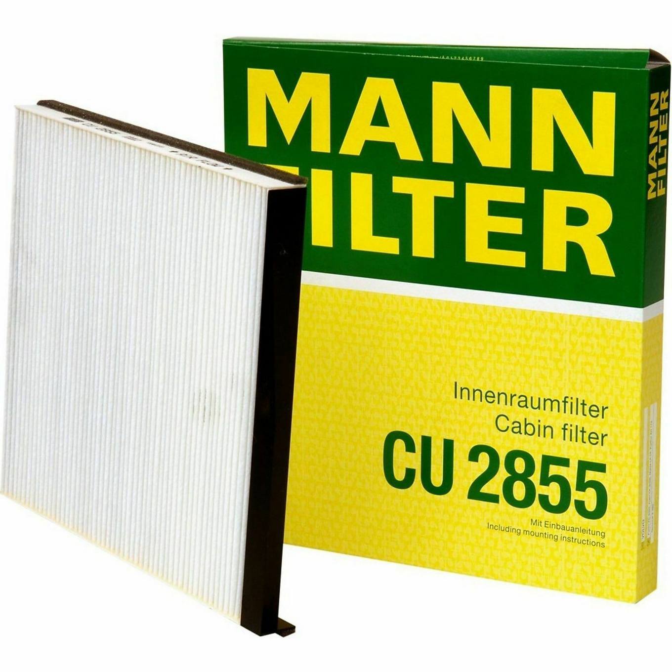 Volvo Cabin Air Filter 30630752 - MANN-FILTER CU2855